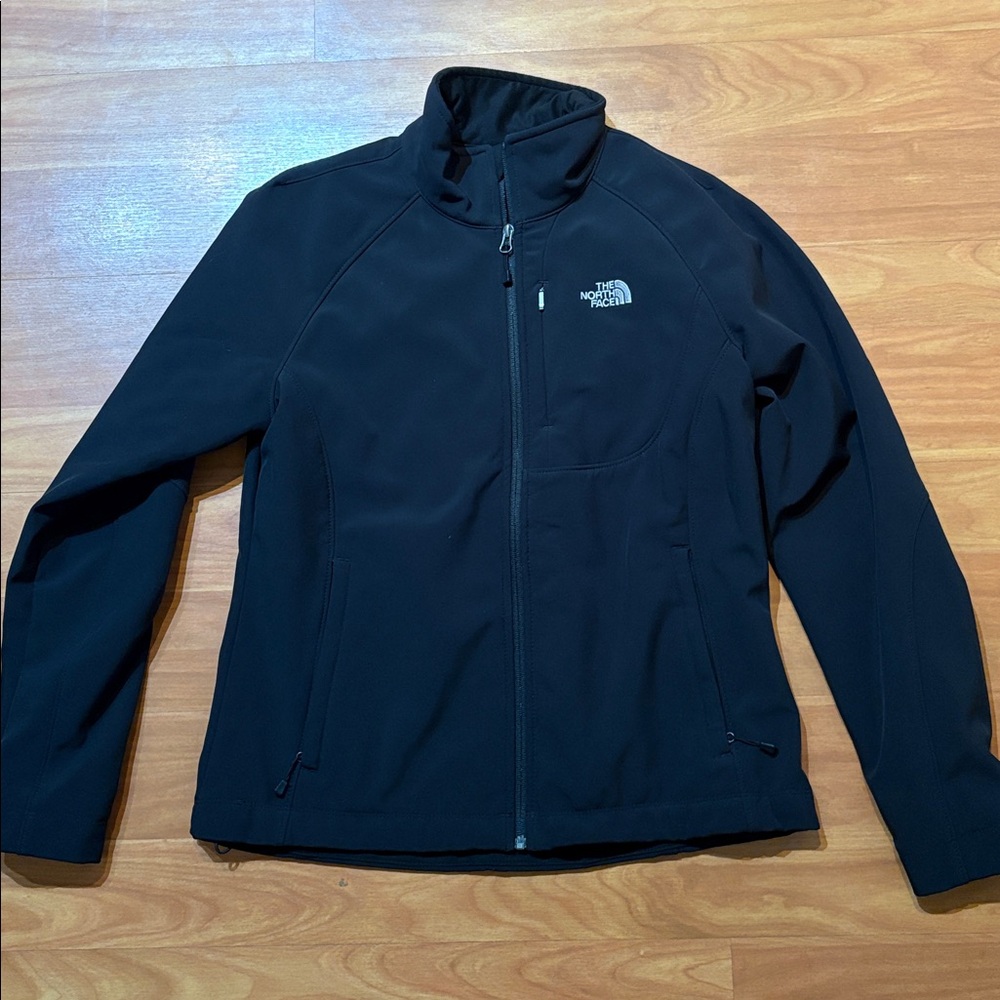 The North Face Midnight Black Softshell Jacket